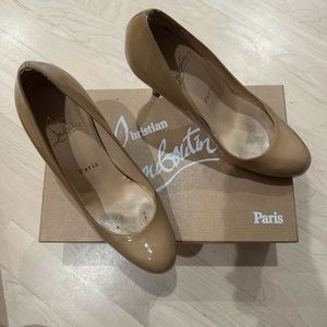 Christian louboutin simple 100mm pump